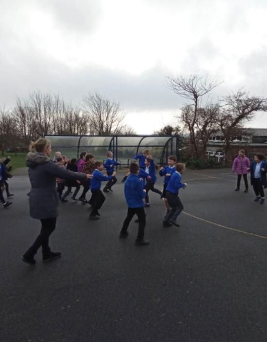 Year 4 travelled back intime!