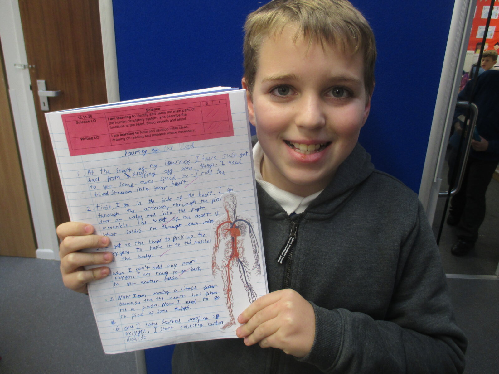 A Day in the Life of a Red Blood Cell - Southill Primary School