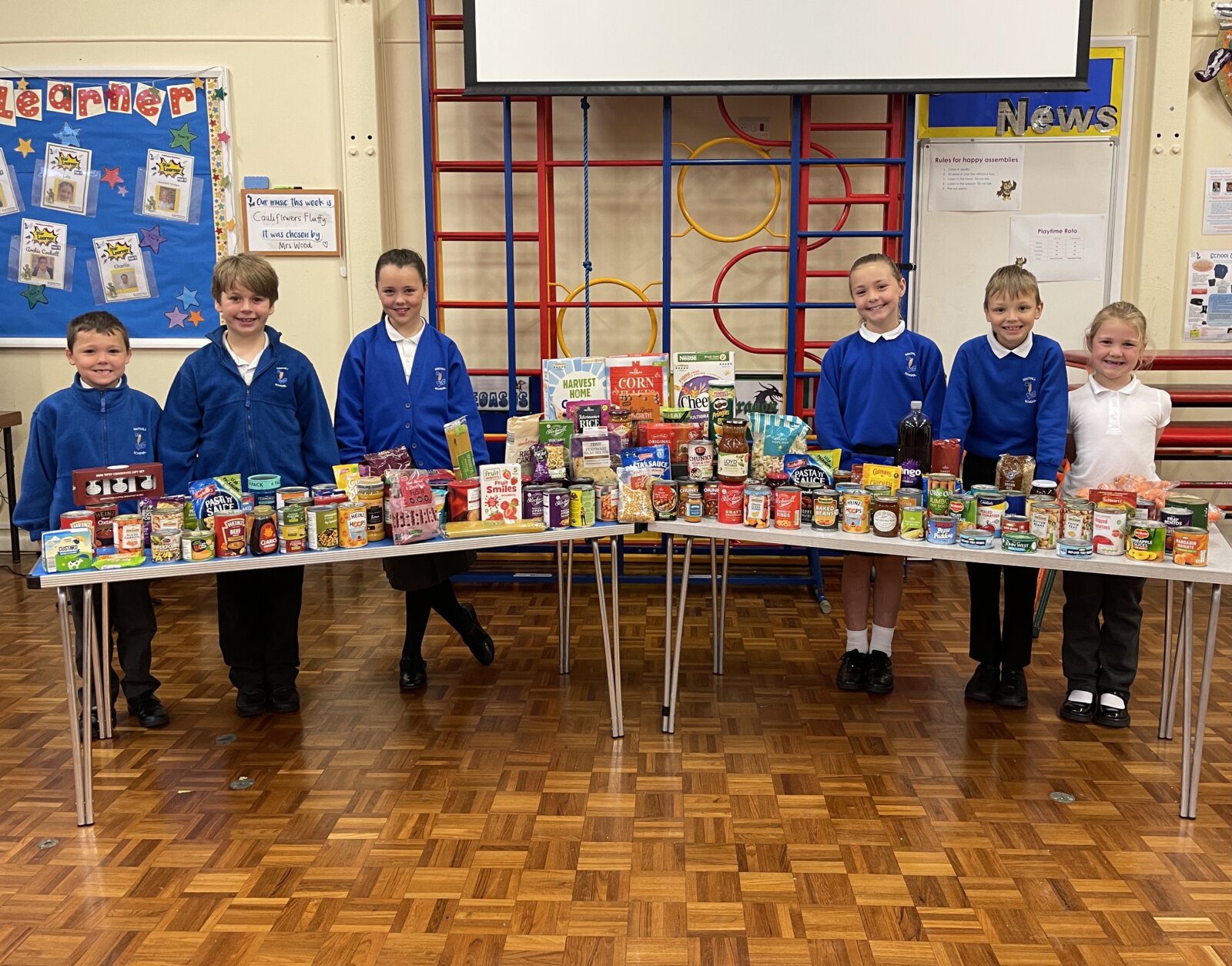 Your Harvest Donations - Thank You! - Southill Primary School